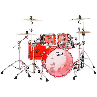 Pearl Crystal Beat 4-Piece New Fusion Shell Pack Ruby Red