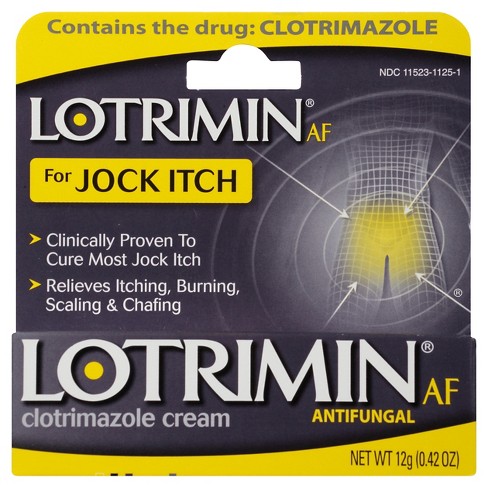 Lotrimin Antifungal Cream  Jock Itch Antifungal Treatment - .42oz - image 1 of 3