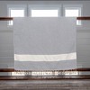 Deerlux 100% Cotton Bath Towel, 40" x 70" Diamond Peshtemal - 4 of 4