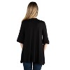 24seven Comfort Apparel Women's Maternity Open Front Cardigan - 3 of 4