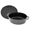 Staub Cast Iron 6.25-qt Shallow Oval Dutch Oven - 3 of 4