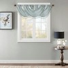 MAYEERTY Faux Silk Waterfall Embellished Valance - 4 of 4