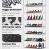 Shoe Storage Organizer 10-Tier - Large Capacity Shoe Rack with Dust-Proof Cover, Holds 40 Pairs, Space-Saving Design - 3 of 4