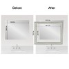 Amanti Art Mirror Makeover Bathroom Mirror Frame Border Kit - Fully Assembled Peel and Stick Frame - Mirror NOT Included - Flair Trim - 4 of 4