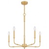 Quoizel Lighting Abner 5 - Light Chandelier in  Aged Brass - 3 of 4