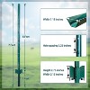 Metal Fence Posts Pack of 10, No Dig u Posts for Garden Yard, Heavy Duty Step-in Fence Stakes, Sturdy Fence Poles for Easy Installation - 3 of 4