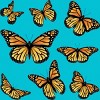 Girl's Design By Humans Monarch butterfly By AnnArtshock T-Shirt - 2 of 3