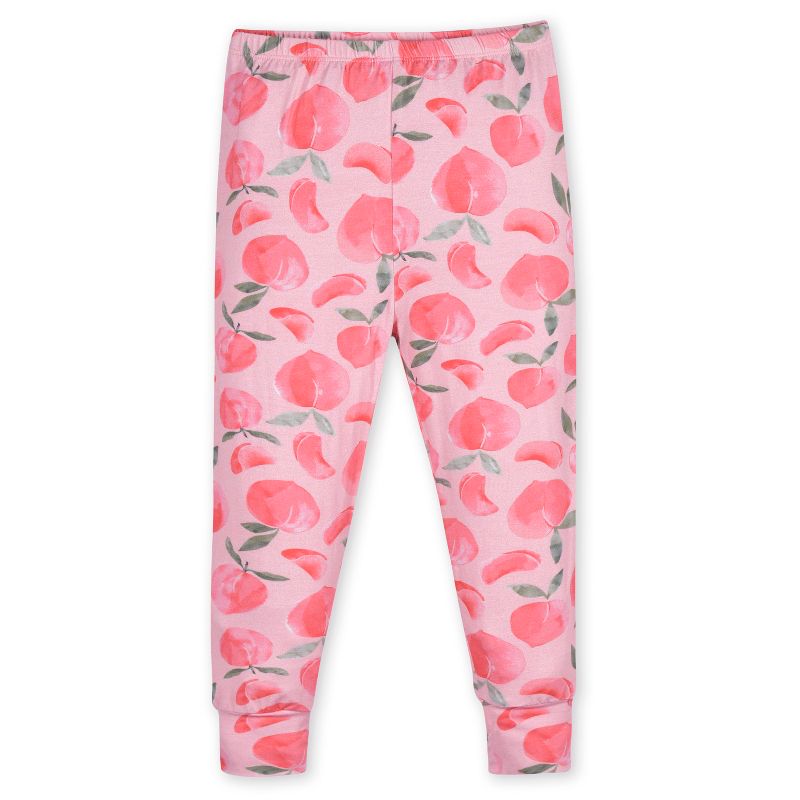 Gerber Infant & Toddler Girls' Buttery Soft Snug Fit Pajama Set, 5 of 7