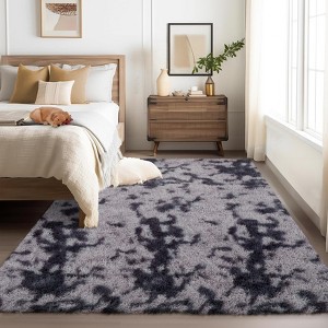 Luxury Shag Area Rugs for Living Room Bedroom Non-Slip Fluffy Soft Shaggy Rug Carpet Indoor Plush 8x10 Rug for Kids Play Room Nursery Home Dorm Decor - 1 of 4