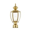 Livex Lighting 1 - Light Lantern in  Polished Brass - 3 of 4