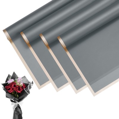 Unique Bargains Waterproof Floral DIY Wedding Flower Wrapping Paper 1 Pc