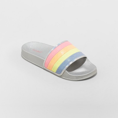 cat and jack rainbow sandals