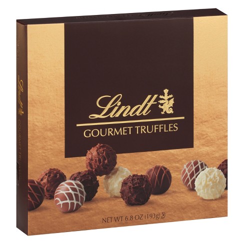 Lindt LINDOR 4 Flavors Assorted Truffles, 19 oz. Bag
