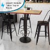 Flash Furniture 18'' Round Restaurant Table Base with 3'' Dia. Bar Height Column and Foot Ring - 3 of 4