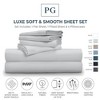 Luxe Soft & Smooth 100% Tencel 6-piece Sheet Set - 2 of 4