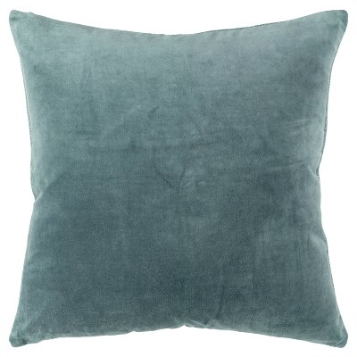 22"x22" Oversize Square Throw Pillow Cover Teal - Rizzy Home