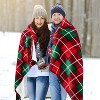 Women's Fuzzy Plush Fleece Full Lined Wrap Sweaters, Adult Wearable Blanket Cape, Super Warm Soft Cozy Gift for her - Catalonia - 3 of 4