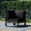 WestinTrends Montara Outdoor HDPE Sectional Corner Sofa Seat with Water-Proof Cushions - 2 of 4