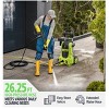 Athletgo 2030 PSI Electric Pressure Washer, Car Wash Machine with 26ft Hose - Green - 3 of 4