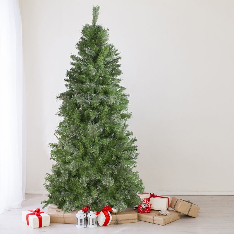 Northlight 7.5 FT Medium Mixed Cashmere Pine Artificial Christmas Tree - Unlit, 3 of 6