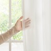 DSVIMOY Curtain Panel Privacy Rod Pocket Back Tab for Living Room or Bedroom, White, 3.74"*13.39"*6.69" - 4 of 4