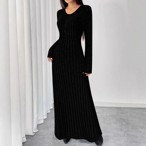 black flowy dress near me Black Flowy Tulle A Line Sweetheart Long Sleeves Wedding Dresses, MW1121