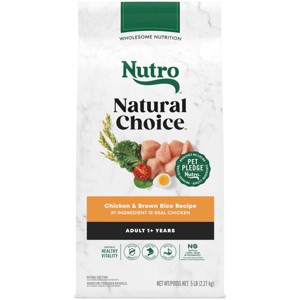 Nutro Natural Choice Chicken, Vegetable and Rice Flavor Adult Dry Dog Food - 1 of 4