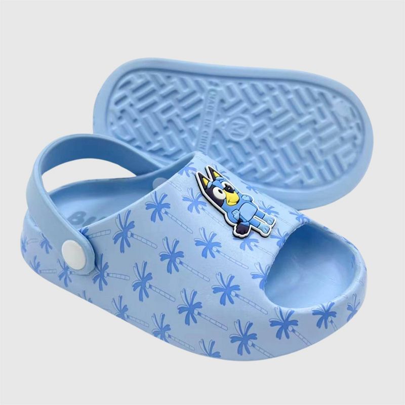 Toddler Bluey Comfort Slide Sandals, 2 of 7