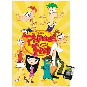 Trends International Disney Phineas and Ferb - Group Unframed Wall Poster Prints - 1 of 4
