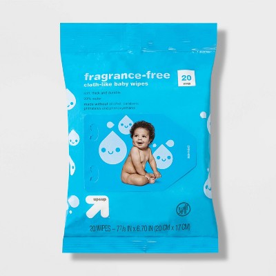 Fragrance Free Baby Wipes Travel Pack - 20ct - up & up™