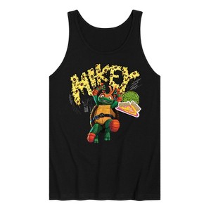 Men's - Teenage Mutant Ninja Turtles - Michelangelo AKA Mikey Graphic Tank Top - 1 of 3