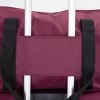 Vynxaria 3-Piece Wine Red Softshell Luggage Set 18" Spinner Suitcase Travel Bag Toiletry Pouch Lightweight Durable - 2 of 4