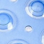 transparent blue