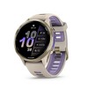 Garmin Forerunner 970 GPS Smartwatch, Titanium and Gray/Indigo Band +Accessories Bundle - 2 of 4