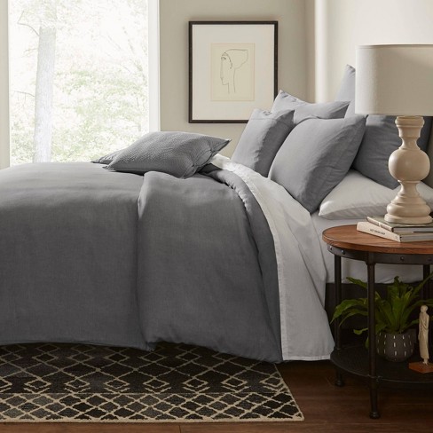 Ed By Ellen Degeneres Dream Twin Duvet Cover Charcoal Target