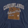Men's Canyonlands National Park State Line Pull-Over Hoodie - 2 of 4
