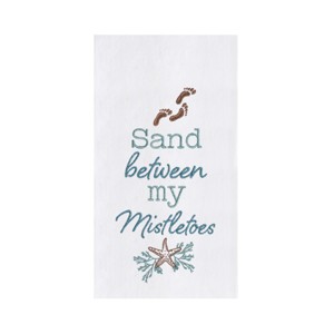 C&F Home Sand Between My Mistletoes Towel - 1 of 3