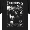 Lord of the Rings Stylized Poster Art Men's Black Short Sleeve Tee - 2 of 3