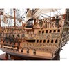 Sovereign of the Seas Model Ship 27"H – Medium Size with Brass Detail by Old Modern Handicrafts - 4 of 4