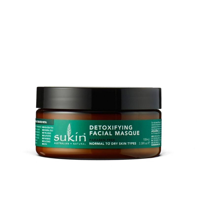 Sukin Detoxifying Clay Facial Masque - 3.38 fl oz, 3 of 12