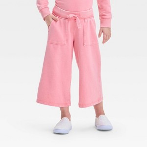 Toddler Girls' French Terry Pants - Cat & Jack™ - 1 of 3