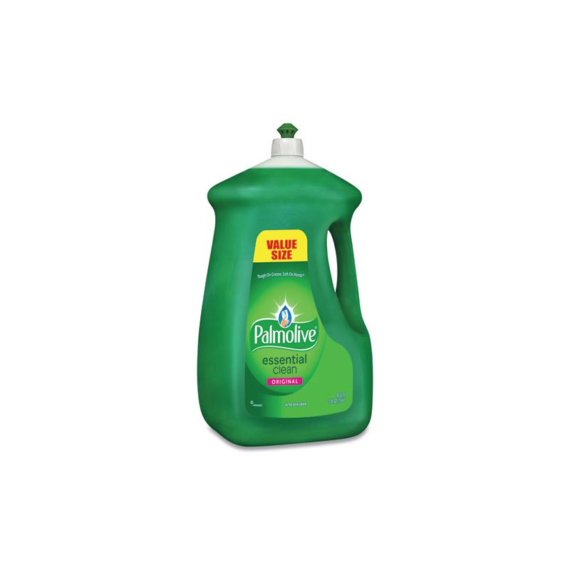 Palmolive Dishwashing Liquid, Original Scent, Green, 90 oz Bottle, 4/Carton, 2 of 5
