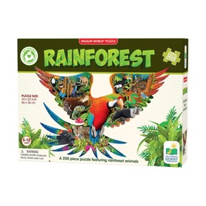 The Learning Journey International Wildlife World Puzzle - Rainforest 200pc Jigsaw Puzzle - 1 of 4