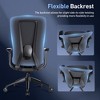 COLAMY Ergonomic Office Desk Chair,High Back Office Chair with Mesh Back and Adjustable Lumbar Support, Grey - 4 of 4