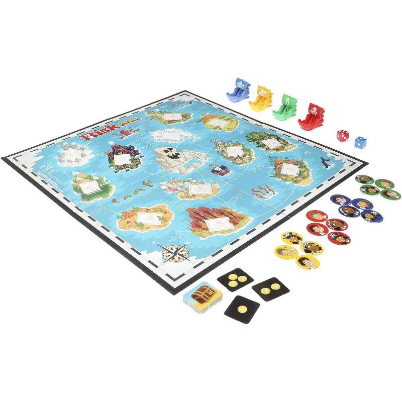 Risk Junior : Strategy Board Game; A Kid's Intro to The Classic Game for Ages 5 and Up; Pirate Themed, 3 of 8
