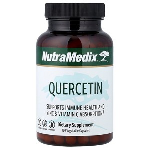 NutraMedix Quercetin, 120 Vegetable Capsules (250 mg per Capsule) - 1 of 4