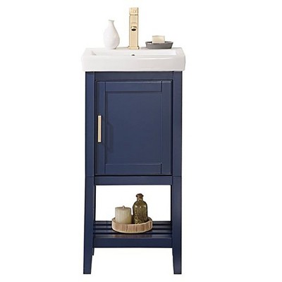 Legion Furniture 18 Inches Blue Sink Vanity