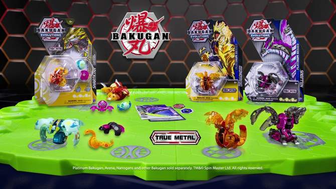 Bakugan Evolutions Starter Pack 3pk, Sairus Ultra, 2 of 8, play video