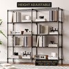 5 Tier Wire Shelving Garage Shelving Heavy Duty Adjustable Garage Shelves, Storage Rack, Basement Pantry Utility Storage Shelves - 4 of 4