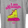 Women's - Barbie - I Am Kenough Rollerblades Short Sleeve Graphic T-Shirt - 2 of 4